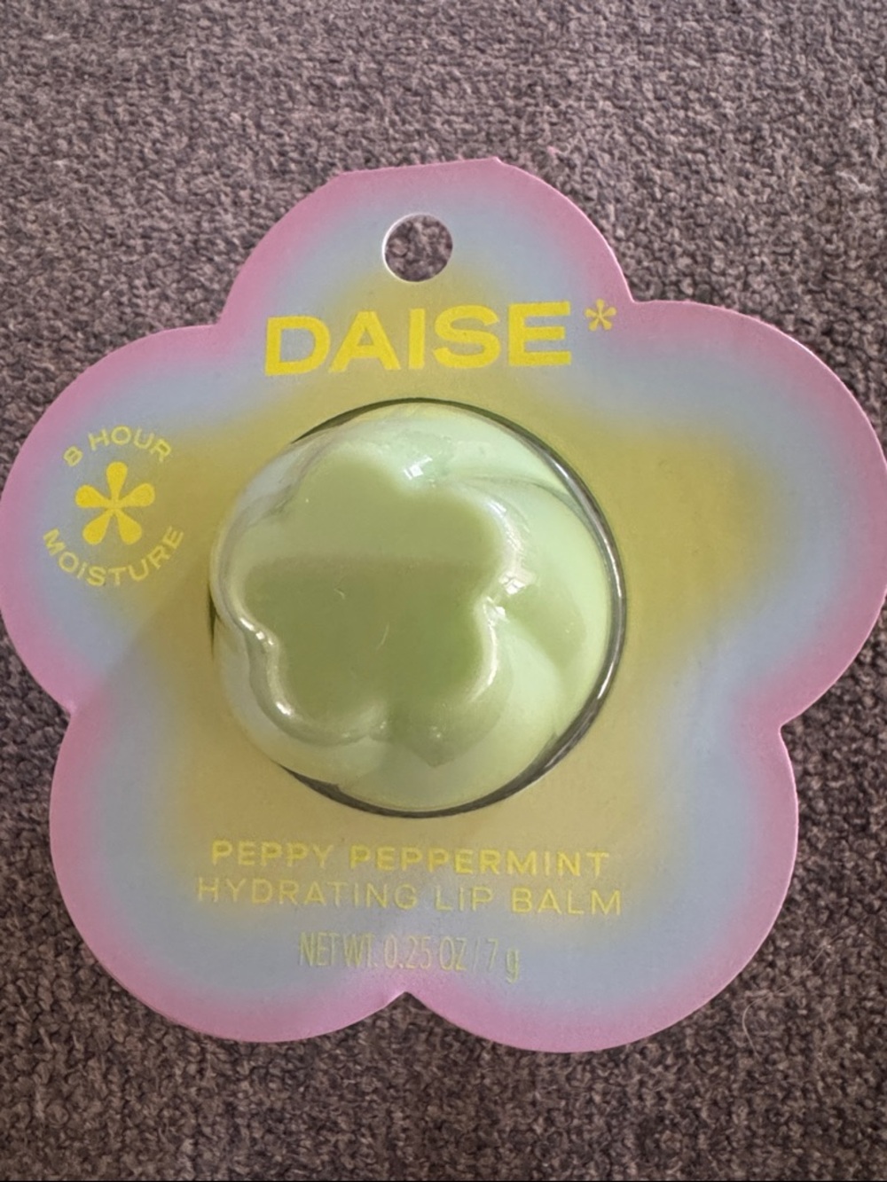 DAISE Hydrating Lip Balm Peppy Peppermint Flower Compact NEW